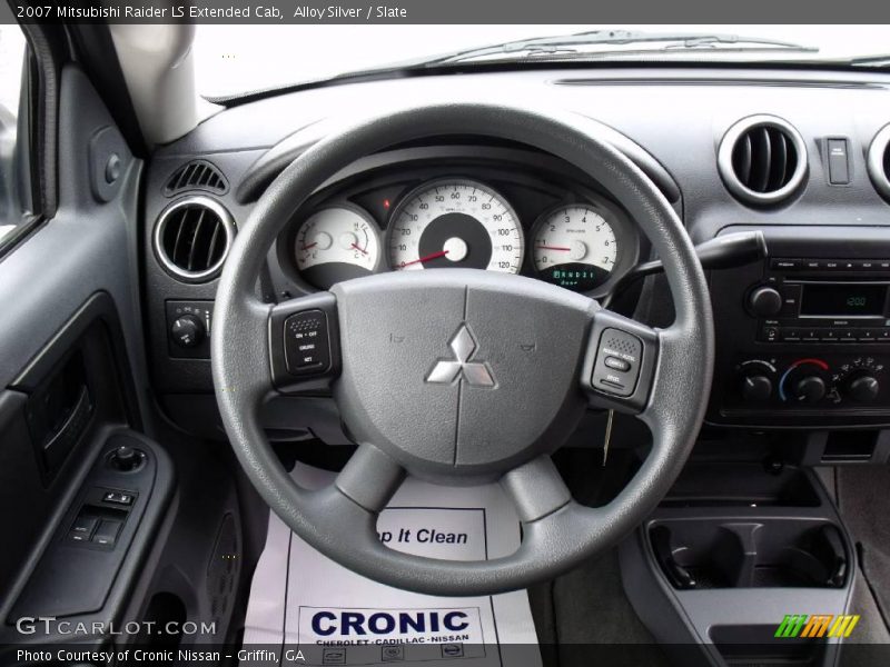 Alloy Silver / Slate 2007 Mitsubishi Raider LS Extended Cab