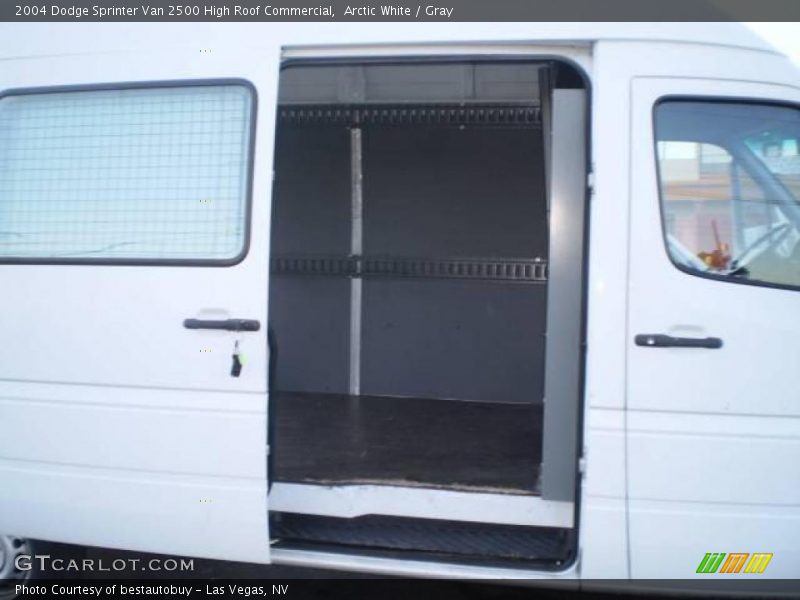 Arctic White / Gray 2004 Dodge Sprinter Van 2500 High Roof Commercial