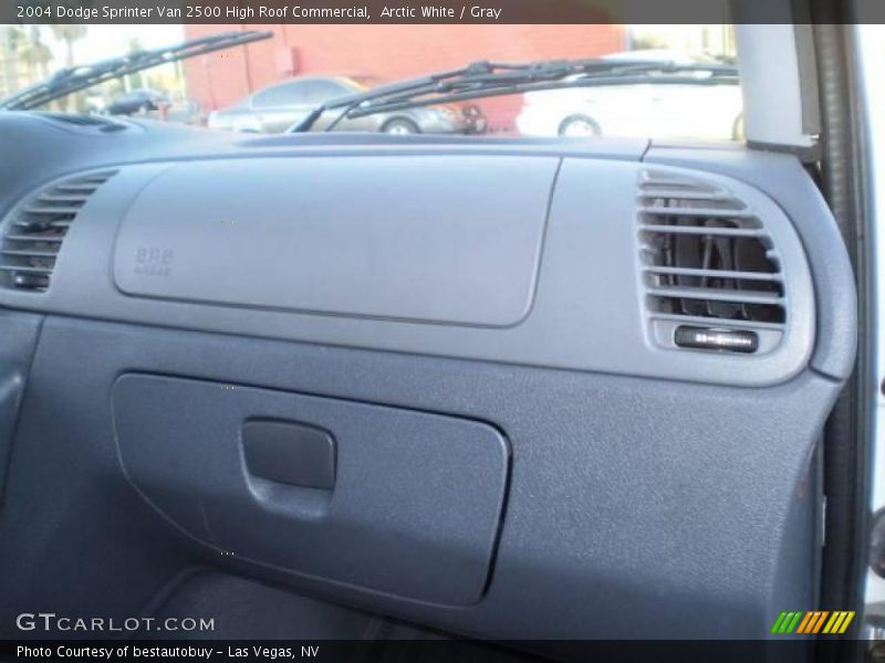 Arctic White / Gray 2004 Dodge Sprinter Van 2500 High Roof Commercial