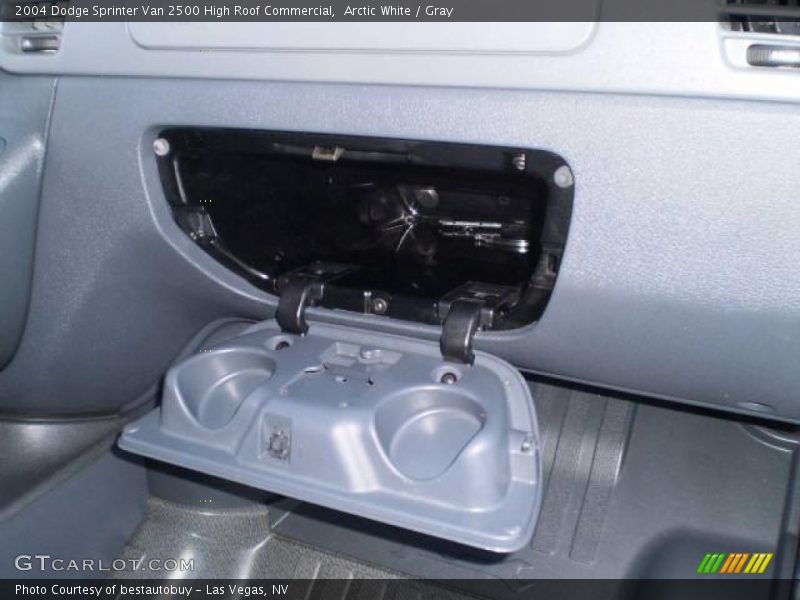 Arctic White / Gray 2004 Dodge Sprinter Van 2500 High Roof Commercial