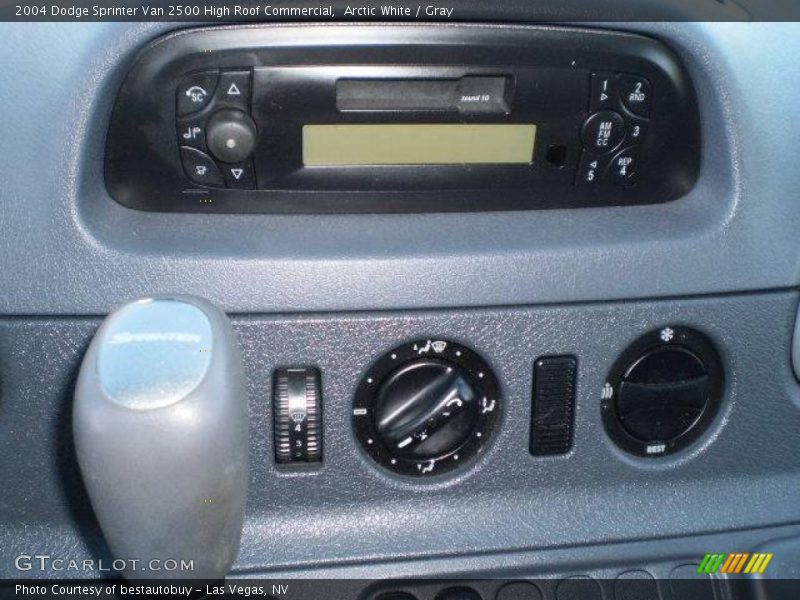 Arctic White / Gray 2004 Dodge Sprinter Van 2500 High Roof Commercial