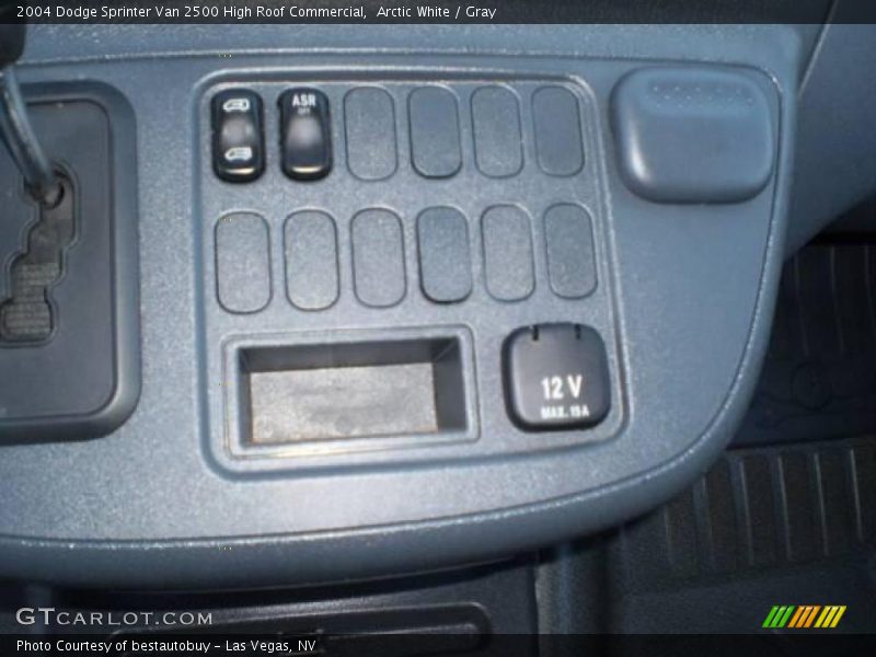 Arctic White / Gray 2004 Dodge Sprinter Van 2500 High Roof Commercial