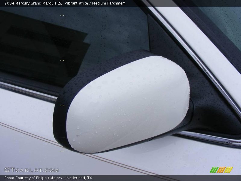 Vibrant White / Medium Parchment 2004 Mercury Grand Marquis LS