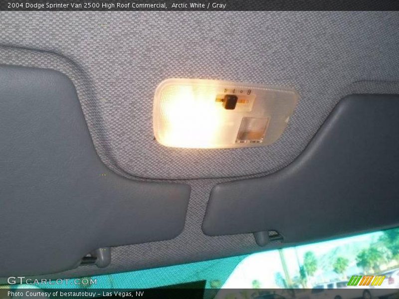 Arctic White / Gray 2004 Dodge Sprinter Van 2500 High Roof Commercial