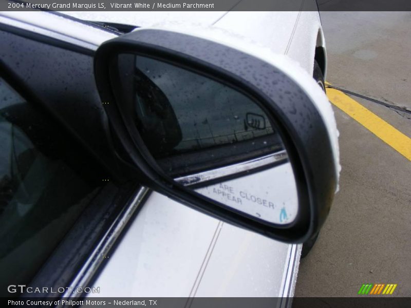 Vibrant White / Medium Parchment 2004 Mercury Grand Marquis LS
