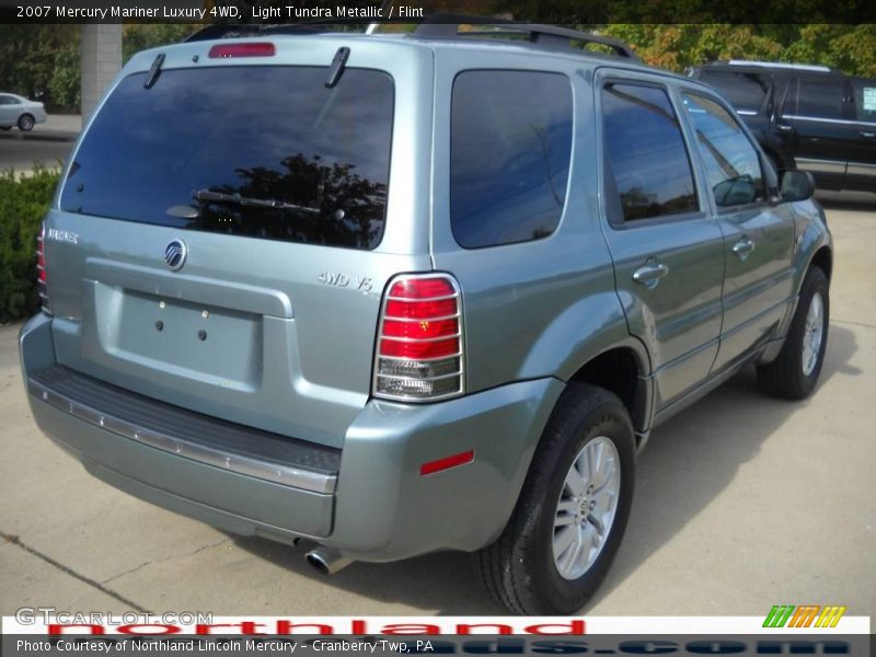 Light Tundra Metallic / Flint 2007 Mercury Mariner Luxury 4WD