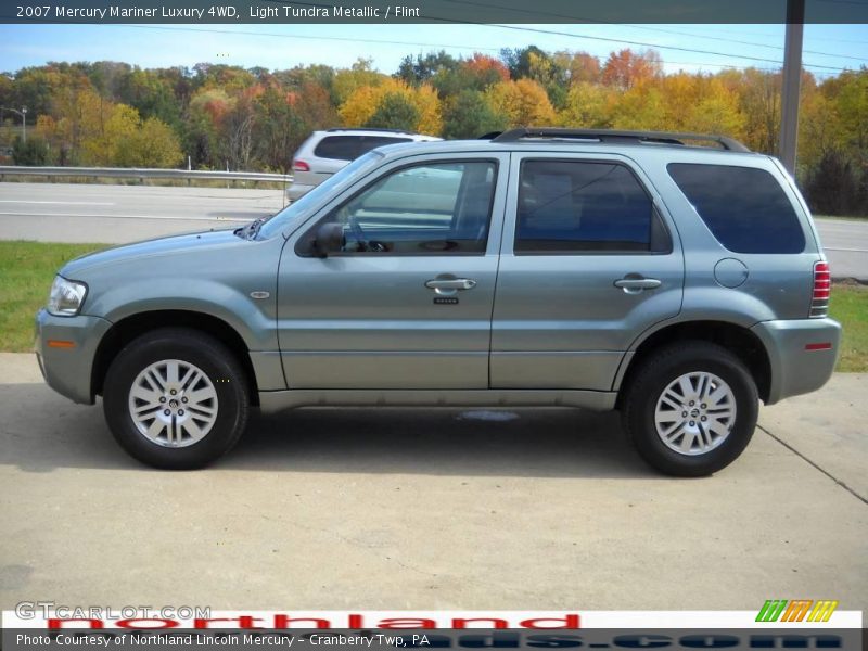 Light Tundra Metallic / Flint 2007 Mercury Mariner Luxury 4WD