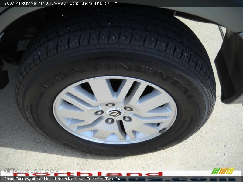 Light Tundra Metallic / Flint 2007 Mercury Mariner Luxury 4WD