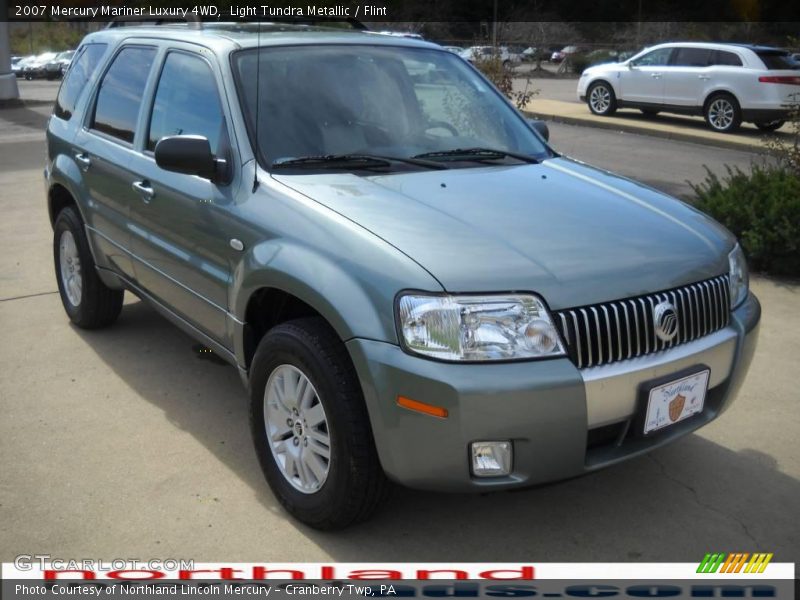 Light Tundra Metallic / Flint 2007 Mercury Mariner Luxury 4WD