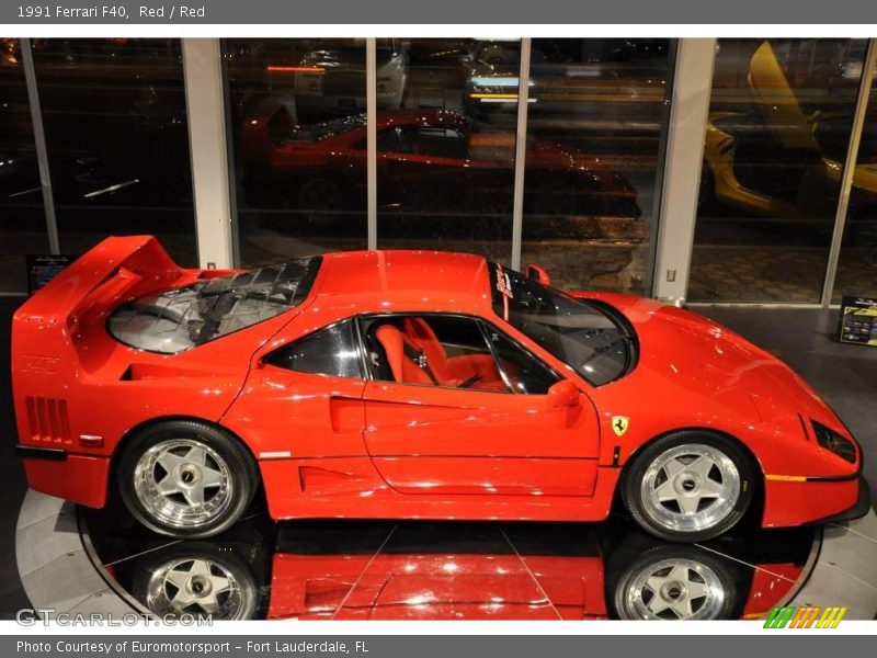 Red / Red 1991 Ferrari F40