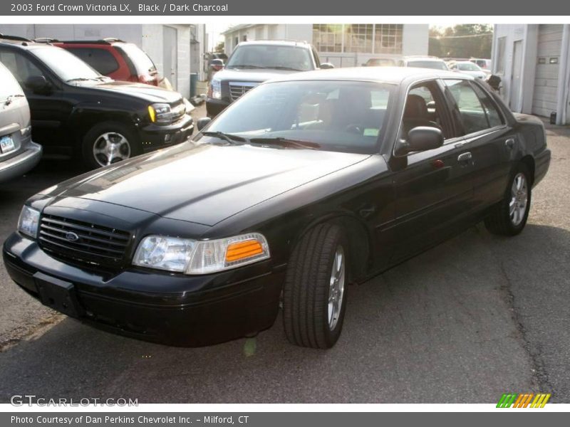 Black / Dark Charcoal 2003 Ford Crown Victoria LX