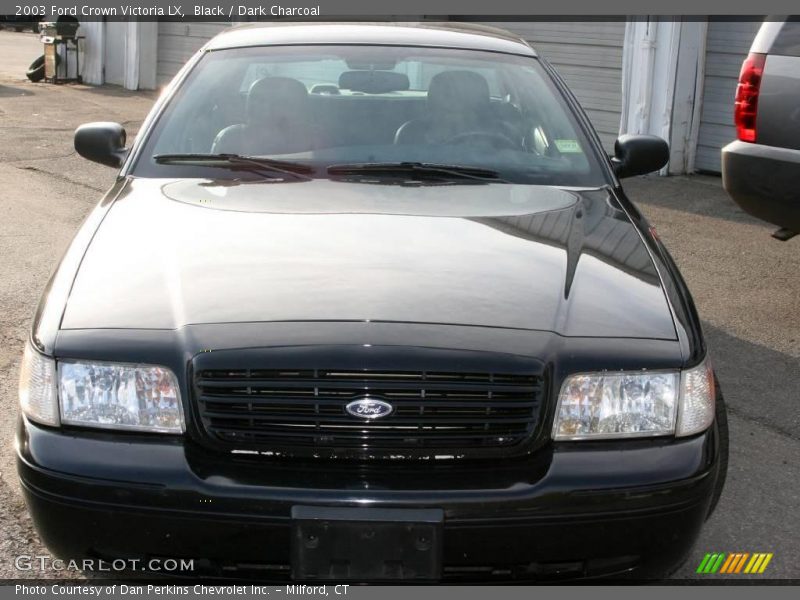 Black / Dark Charcoal 2003 Ford Crown Victoria LX