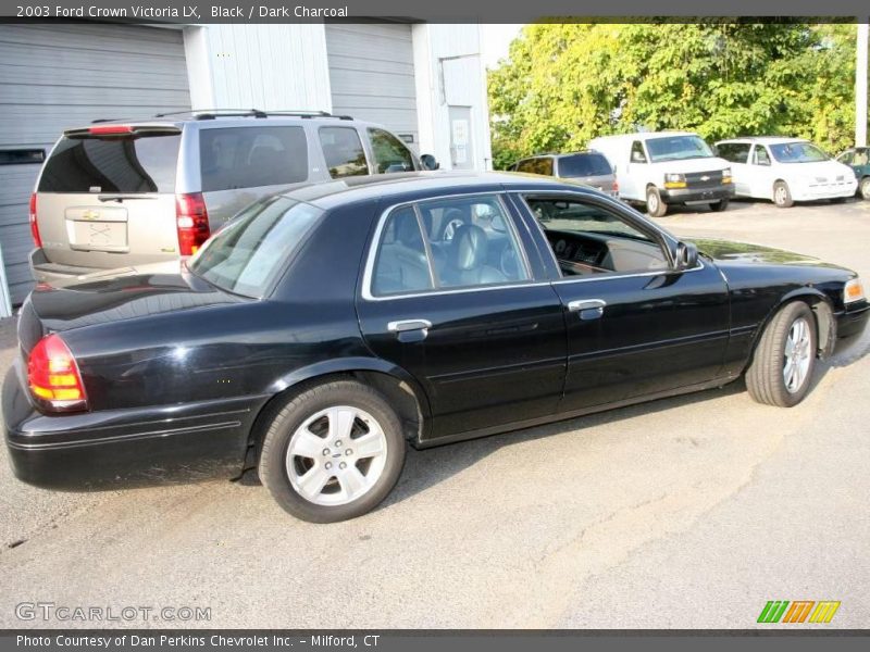 Black / Dark Charcoal 2003 Ford Crown Victoria LX