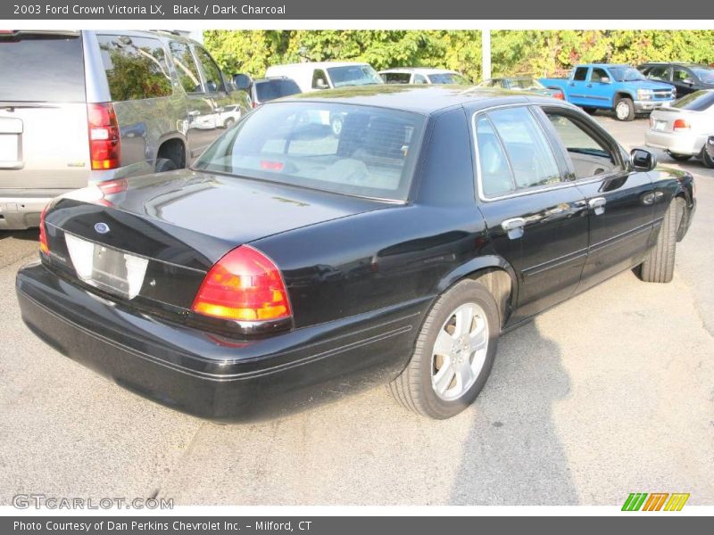 Black / Dark Charcoal 2003 Ford Crown Victoria LX