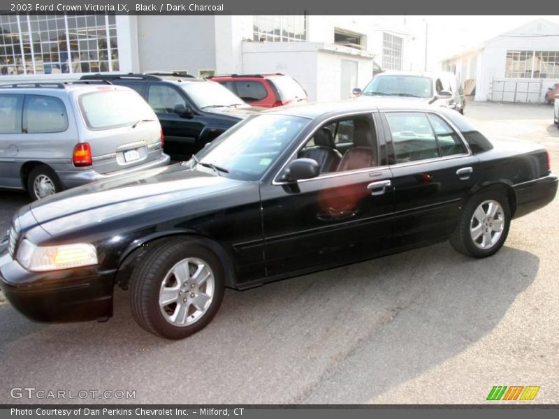 Black / Dark Charcoal 2003 Ford Crown Victoria LX