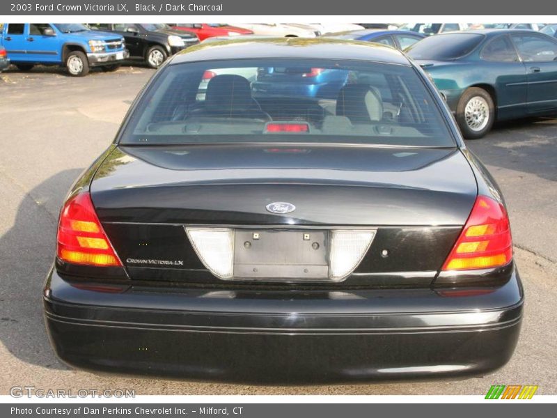 Black / Dark Charcoal 2003 Ford Crown Victoria LX