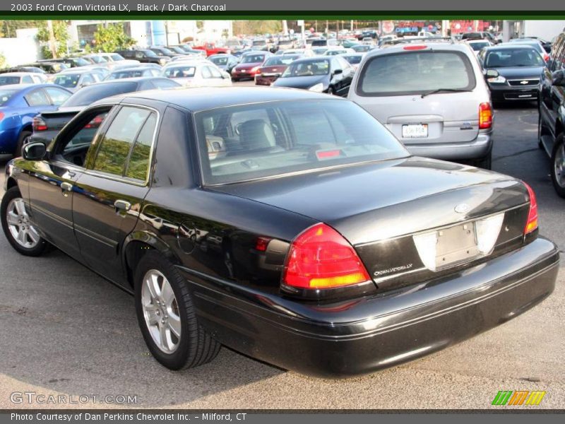 Black / Dark Charcoal 2003 Ford Crown Victoria LX