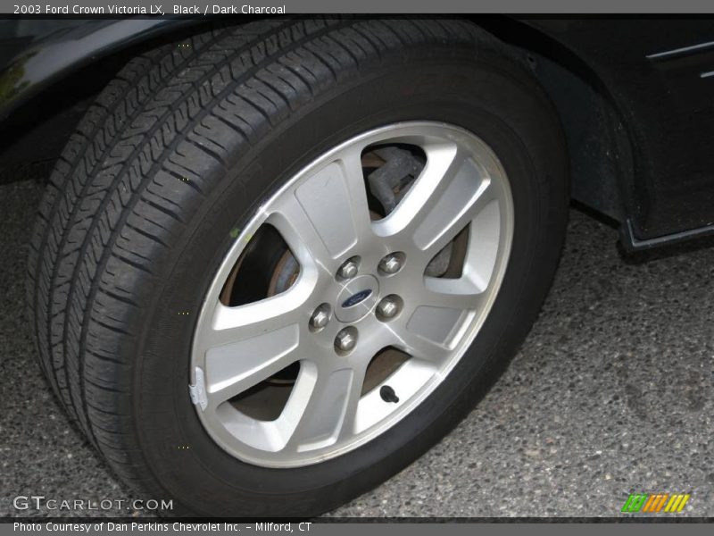 Black / Dark Charcoal 2003 Ford Crown Victoria LX