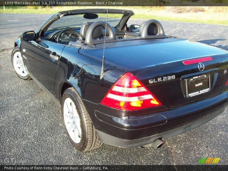 Black / Charcoal 1999 Mercedes-Benz SLK 230 Kompressor Roadster