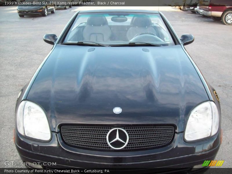 Black / Charcoal 1999 Mercedes-Benz SLK 230 Kompressor Roadster