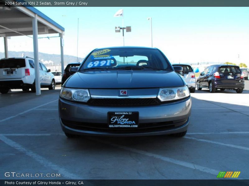 Storm Grey / Grey 2004 Saturn ION 2 Sedan