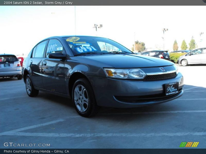 Storm Grey / Grey 2004 Saturn ION 2 Sedan
