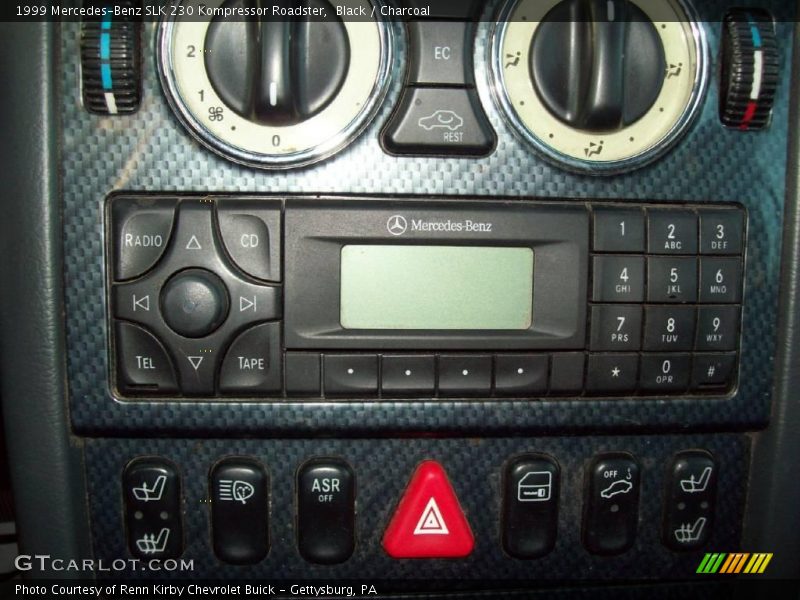 Black / Charcoal 1999 Mercedes-Benz SLK 230 Kompressor Roadster
