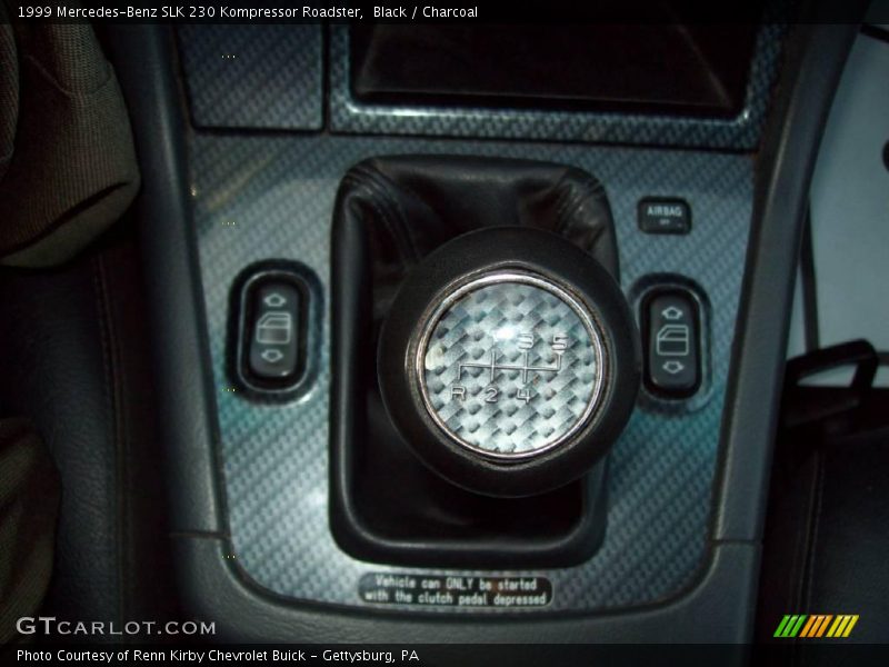 Black / Charcoal 1999 Mercedes-Benz SLK 230 Kompressor Roadster