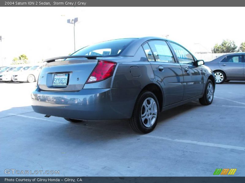 Storm Grey / Grey 2004 Saturn ION 2 Sedan