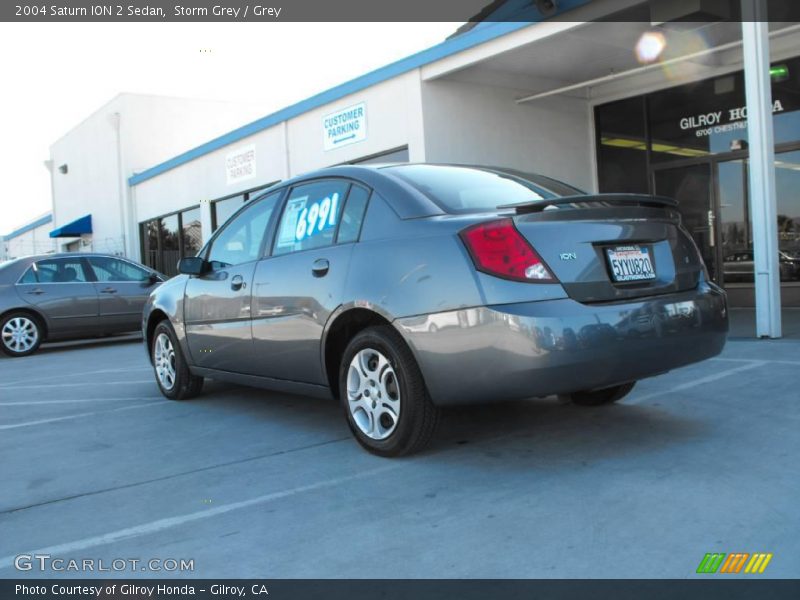 Storm Grey / Grey 2004 Saturn ION 2 Sedan