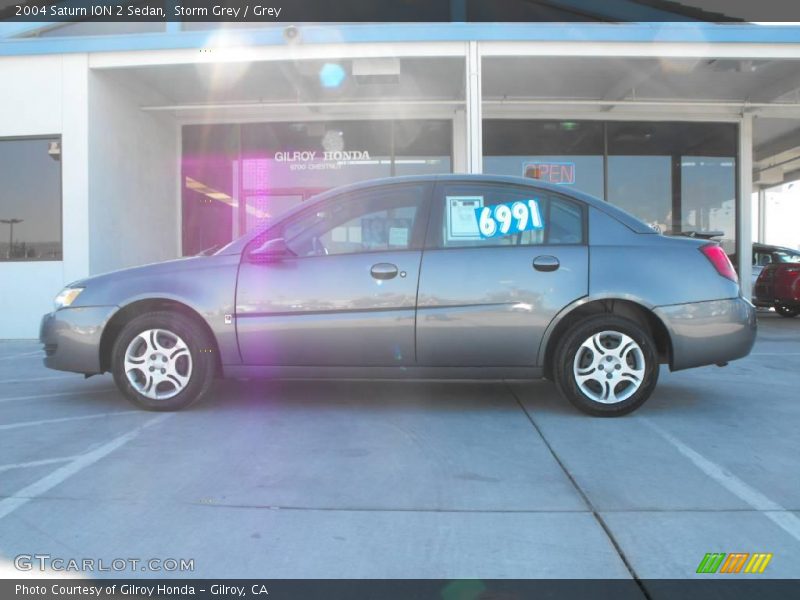 Storm Grey / Grey 2004 Saturn ION 2 Sedan