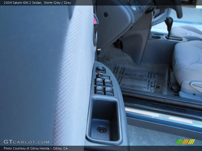 Storm Grey / Grey 2004 Saturn ION 2 Sedan