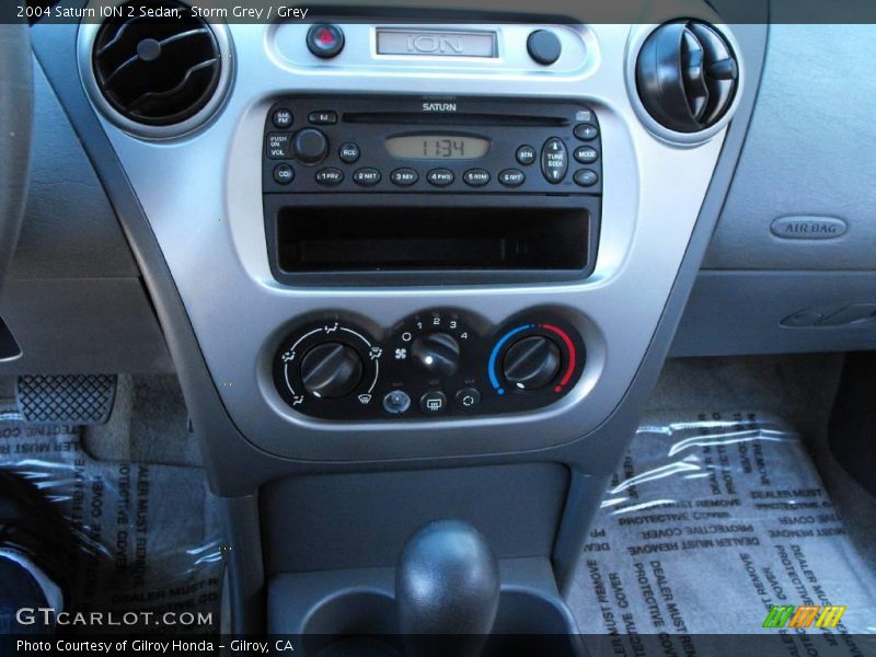 Storm Grey / Grey 2004 Saturn ION 2 Sedan