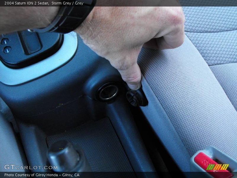 Storm Grey / Grey 2004 Saturn ION 2 Sedan