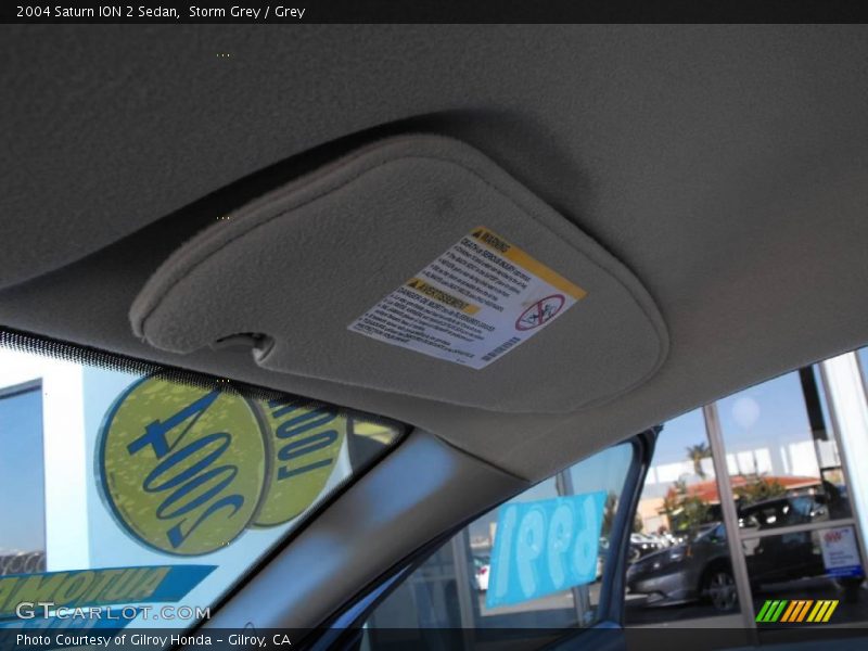 Storm Grey / Grey 2004 Saturn ION 2 Sedan