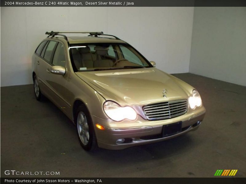 Desert Silver Metallic / Java 2004 Mercedes-Benz C 240 4Matic Wagon
