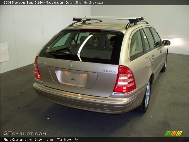 Desert Silver Metallic / Java 2004 Mercedes-Benz C 240 4Matic Wagon