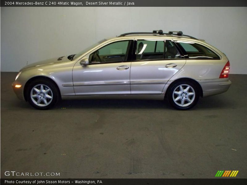 Desert Silver Metallic / Java 2004 Mercedes-Benz C 240 4Matic Wagon