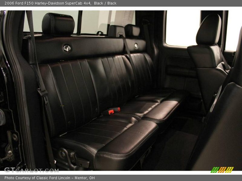 Black / Black 2006 Ford F150 Harley-Davidson SuperCab 4x4