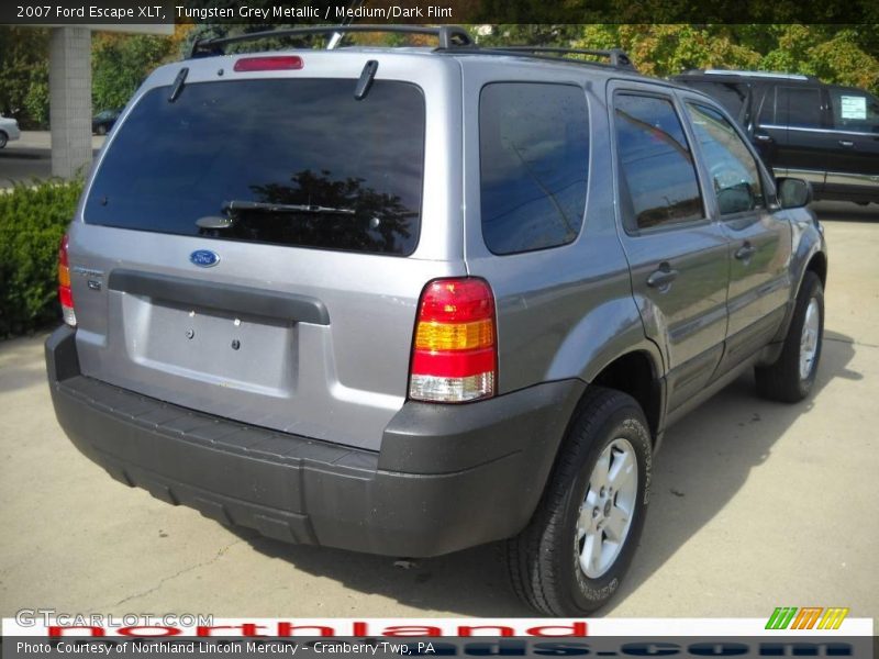 Tungsten Grey Metallic / Medium/Dark Flint 2007 Ford Escape XLT