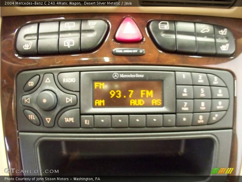 Desert Silver Metallic / Java 2004 Mercedes-Benz C 240 4Matic Wagon