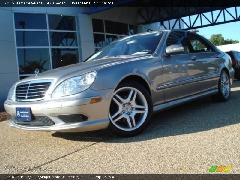 Pewter Metallic / Charcoal 2006 Mercedes-Benz S 430 Sedan