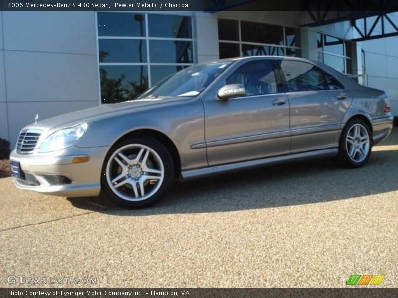 Pewter Metallic / Charcoal 2006 Mercedes-Benz S 430 Sedan
