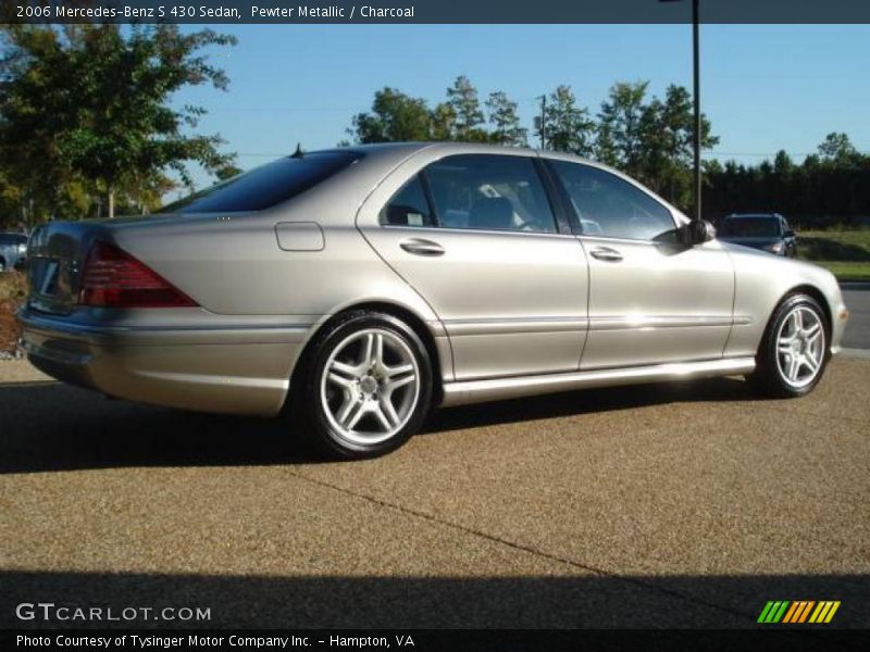 Pewter Metallic / Charcoal 2006 Mercedes-Benz S 430 Sedan