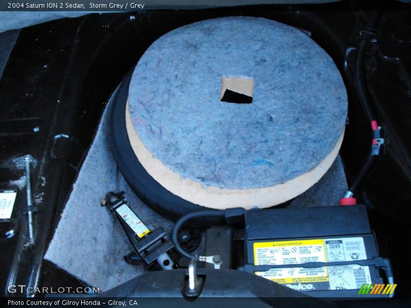 Storm Grey / Grey 2004 Saturn ION 2 Sedan