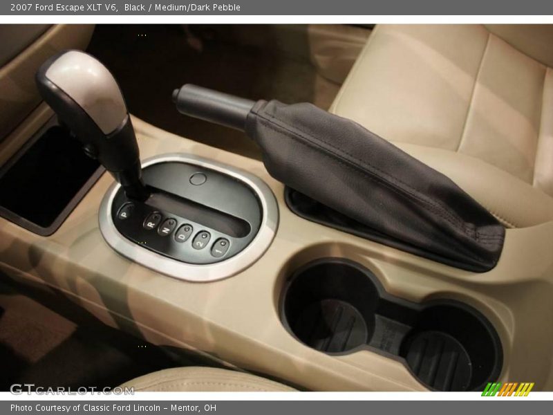 Black / Medium/Dark Pebble 2007 Ford Escape XLT V6