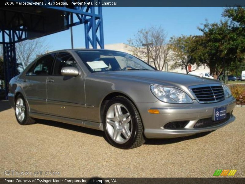 Pewter Metallic / Charcoal 2006 Mercedes-Benz S 430 Sedan