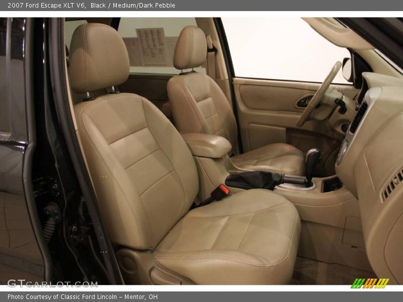 Black / Medium/Dark Pebble 2007 Ford Escape XLT V6