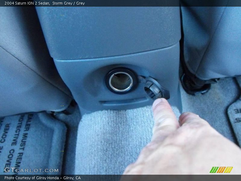 Storm Grey / Grey 2004 Saturn ION 2 Sedan