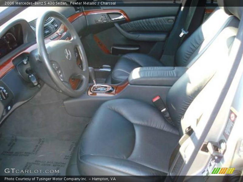 Pewter Metallic / Charcoal 2006 Mercedes-Benz S 430 Sedan